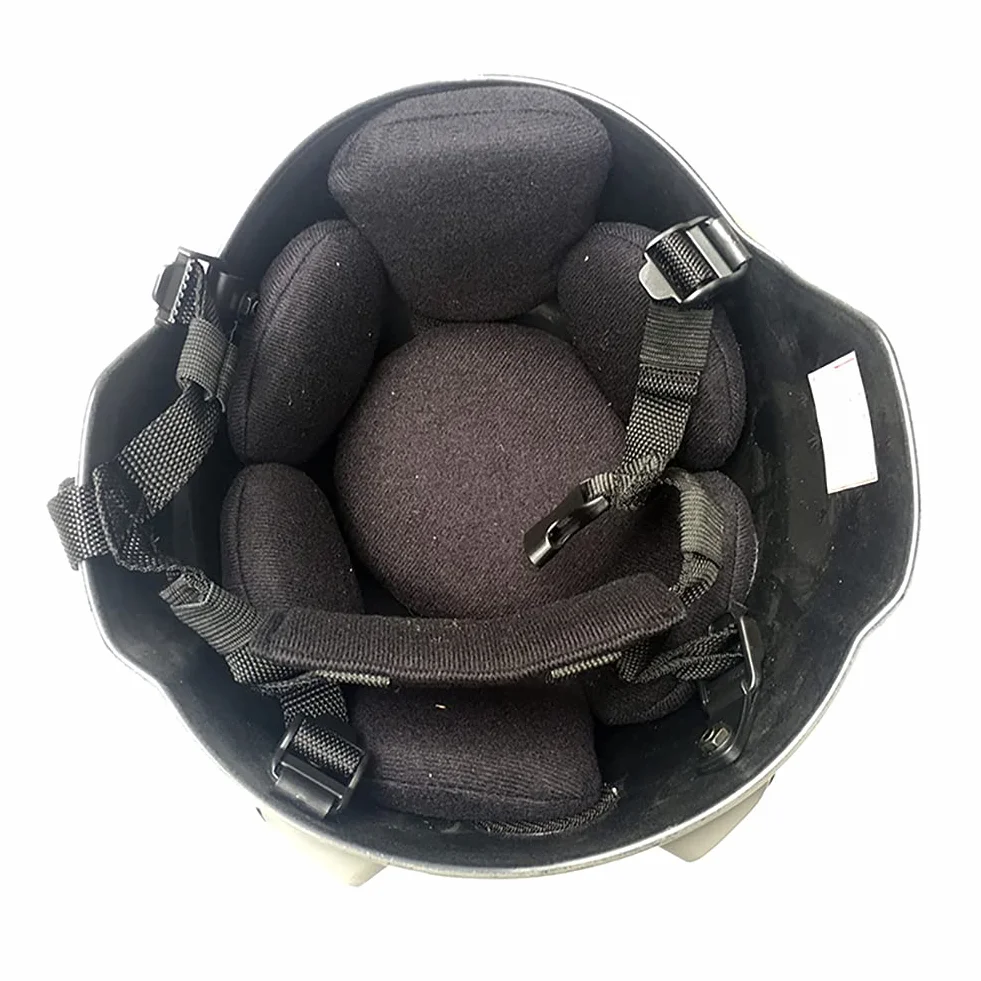 Elmetto Tattico Casco Militare Regolabile con Montaggio NVG per Airsoft Paintball