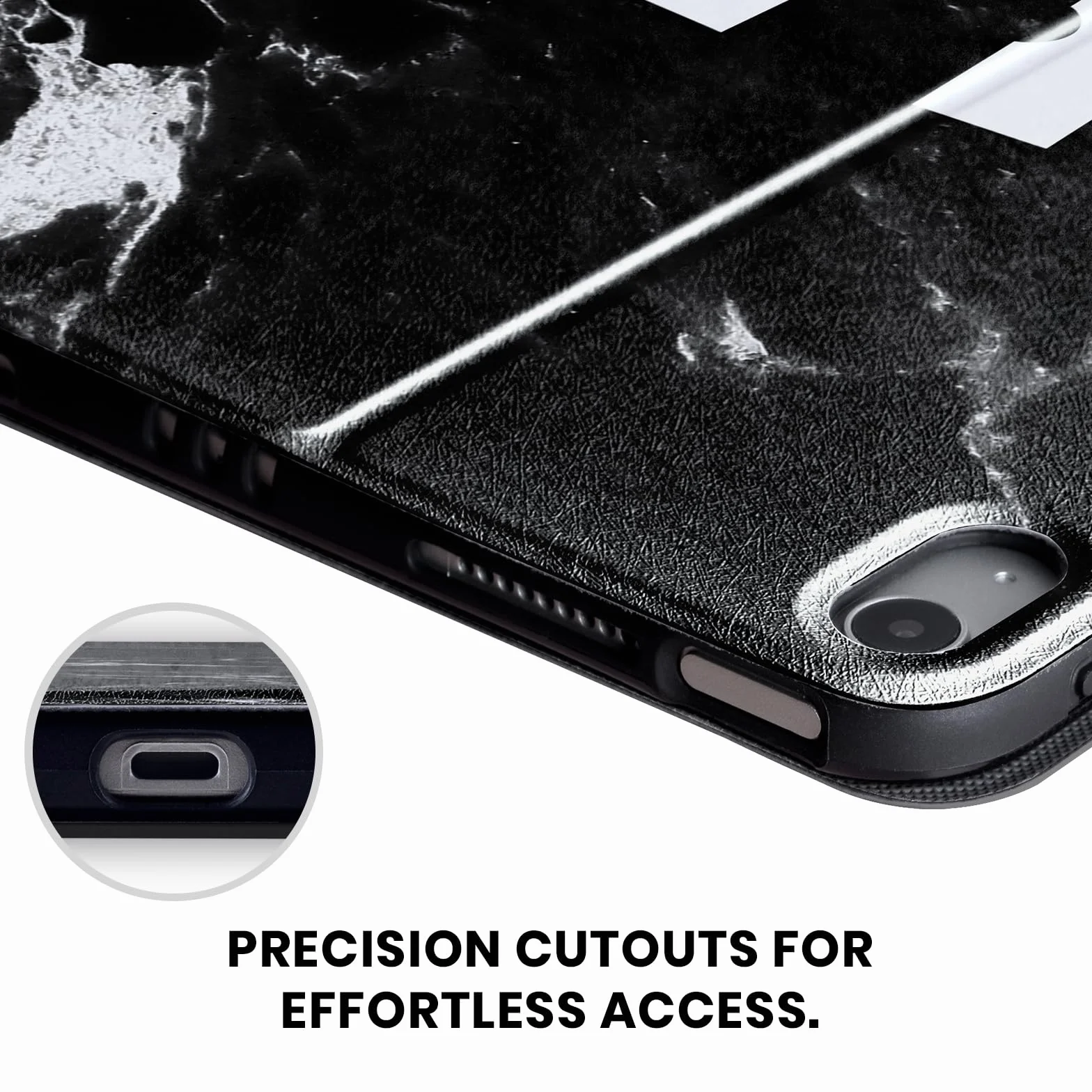 NFL Detroit Lions Logo Wallet Case Compatible with Apple iPad Air 11 2020/2022/2024/2025 Leather
