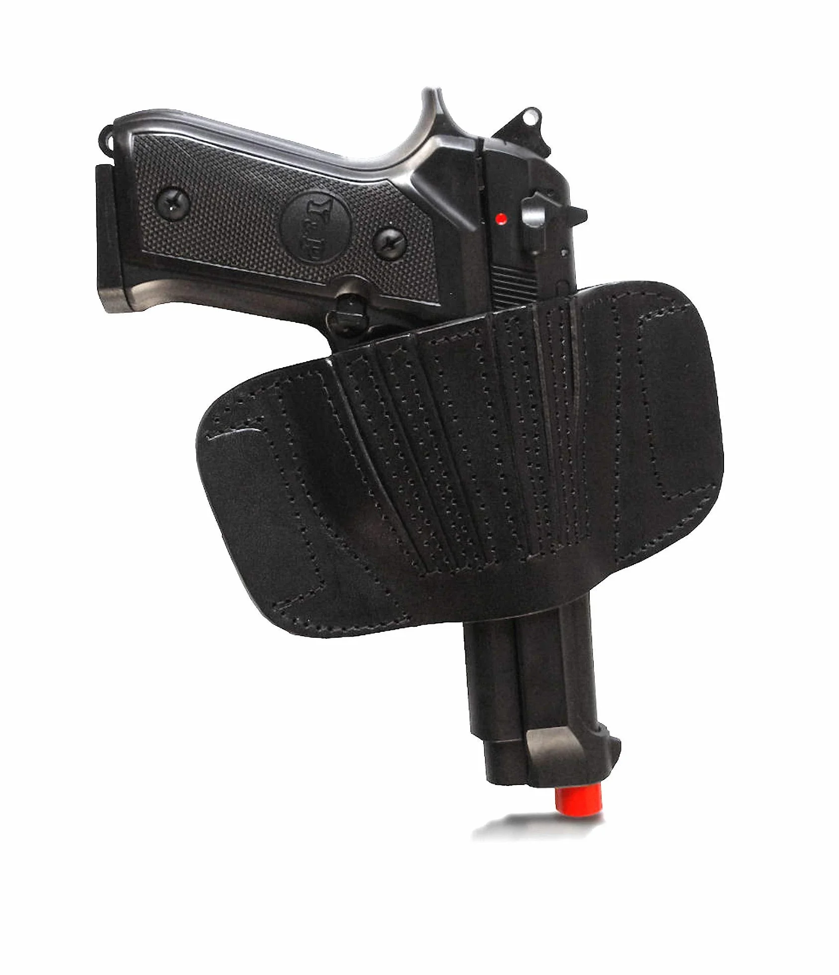 Fondina Vega cuoio elastico FA110 per pistola large auto serie FA1 - Destra