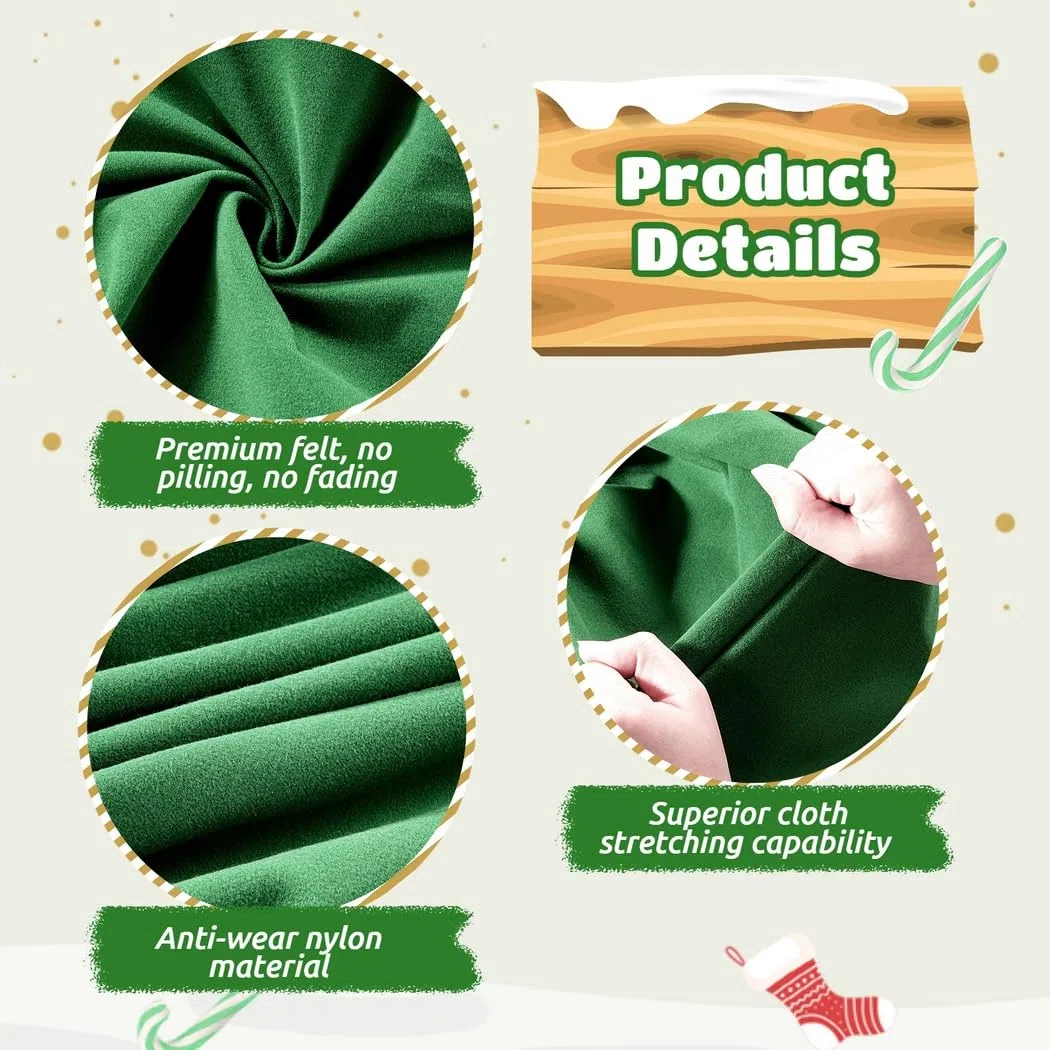 Panno in feltro per tavolo da biliardo da 2,4 m, in nylon e feltro, include 6 strisce per telaio, gioco veloce e fluido