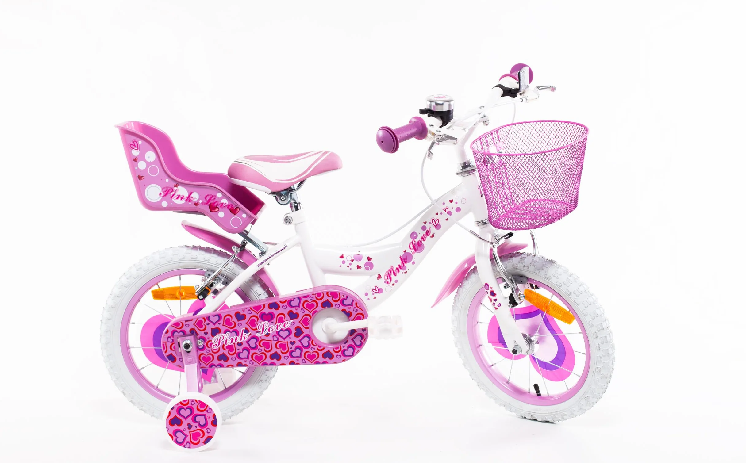 SCH Bici Pink Love, Bicicletta Bambino