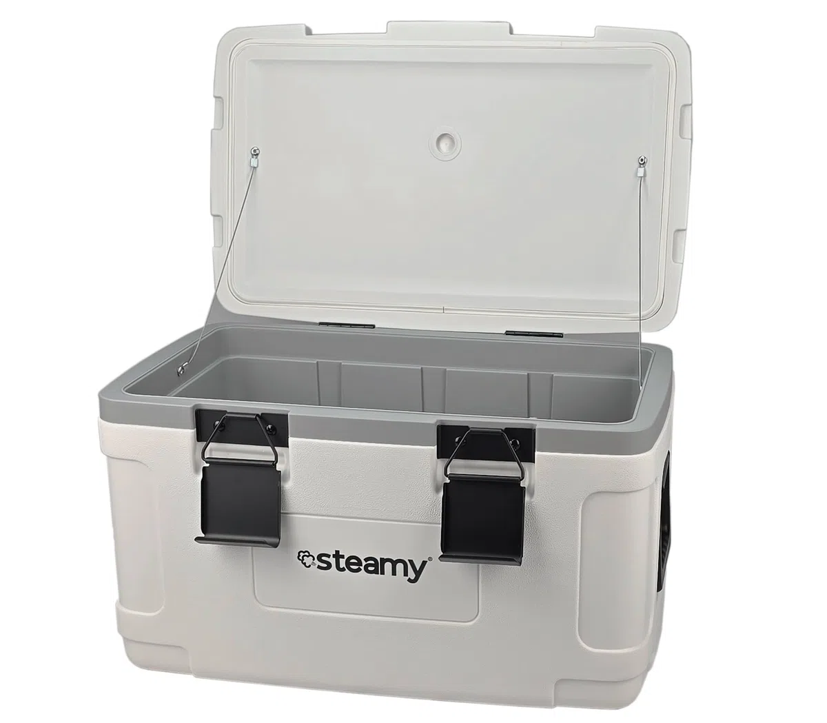 Steamy Marine 35 Frigoriferi portatile passivo, 35 Litri, Bianco