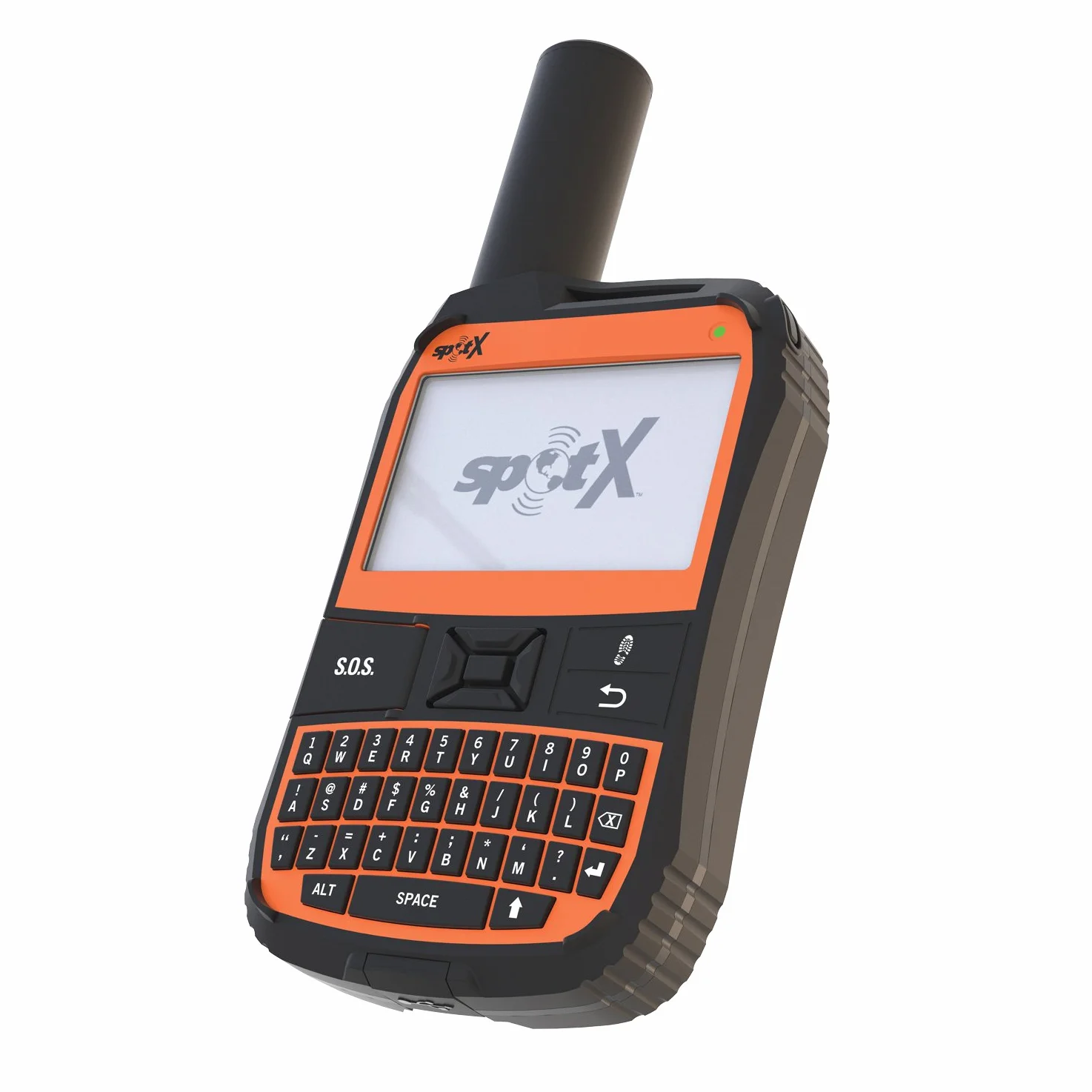 Global Star SPOT X 2-Way Satellite Messenger & GPS Tracker, 2.7" LCD, Navigatore GPS Portatile, Inclusi Dispositivo, Bracciale, Batteria, 2 Mesi di Servizio Gratuito