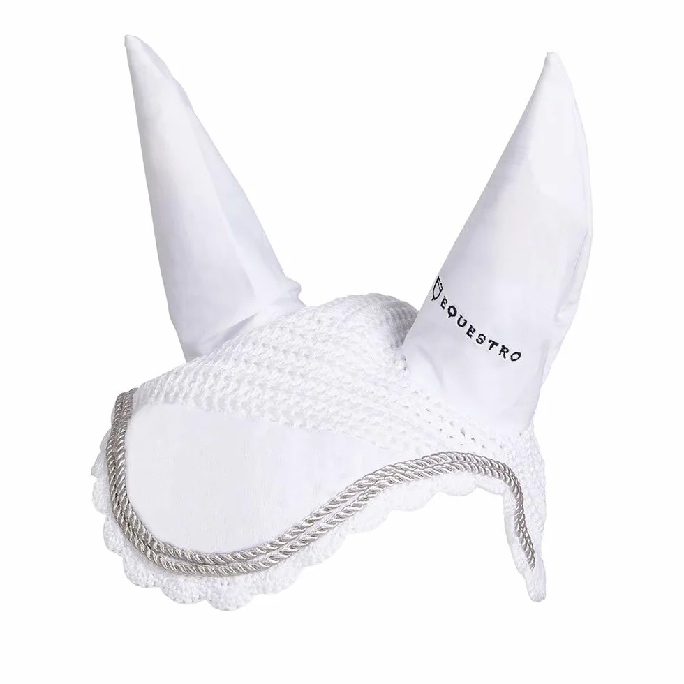 CUFFIETTA COTONE CROCHET PER SOTTOSELLA SS00207 ORECCHIE FODERATE NEOPRENE TG. FULL (BIANCO)