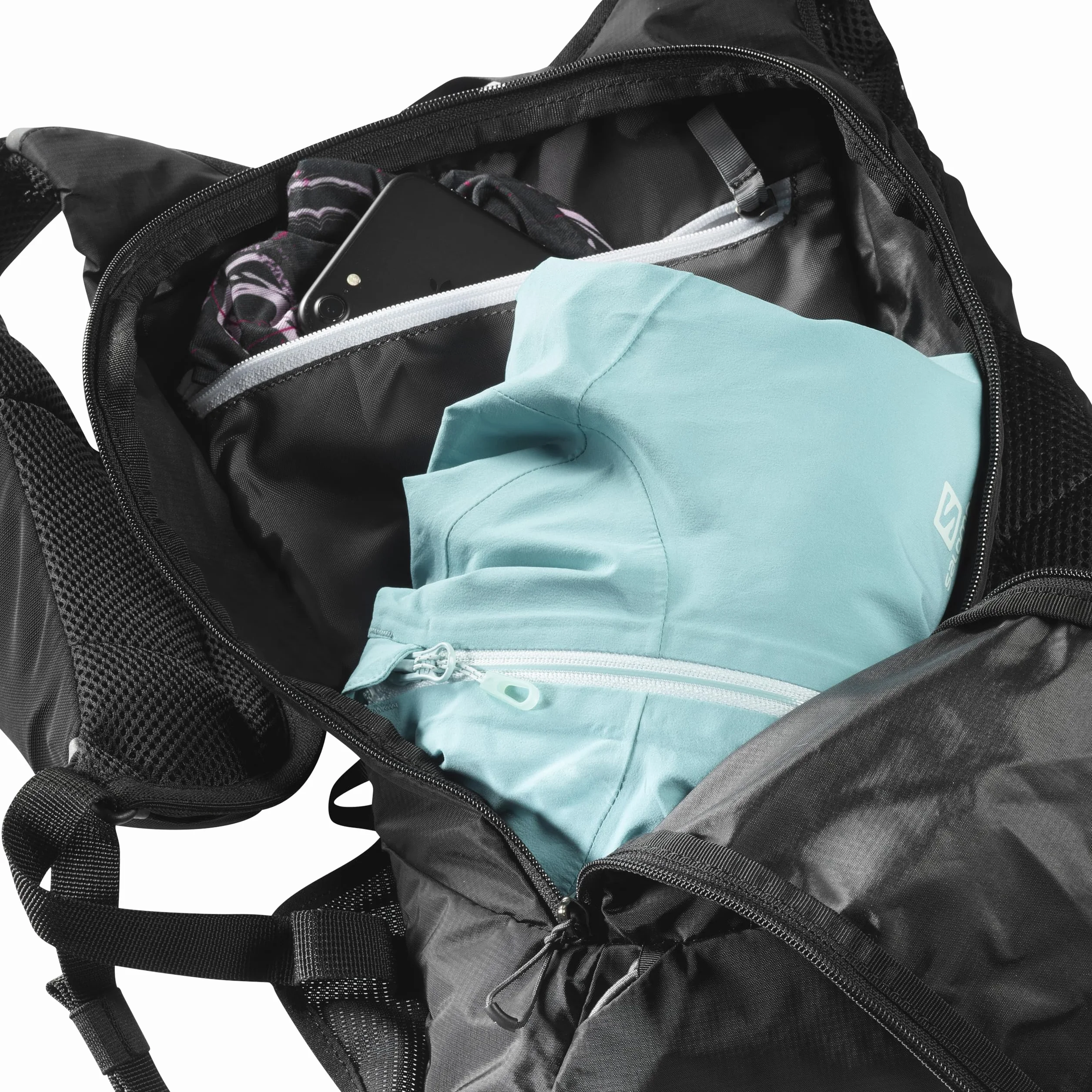 Salomon Agile 6 Gilet Unisex per Idratazione Trail Running Escursionismo MTB, Comfort dinamico, Accesso rapido, Versatilità