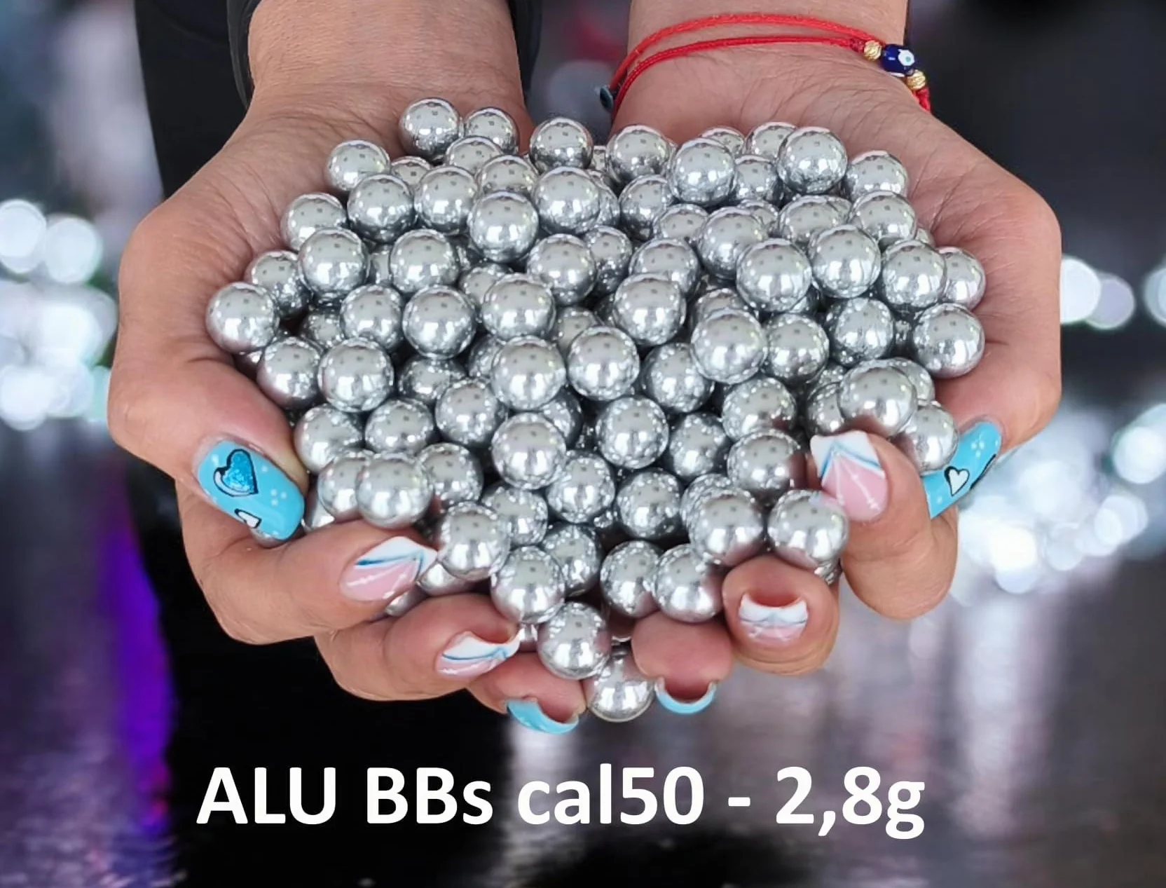 Sfere in alluminio BBS calibro.50 2,8g per T4e HDR50 HDP50 TP50