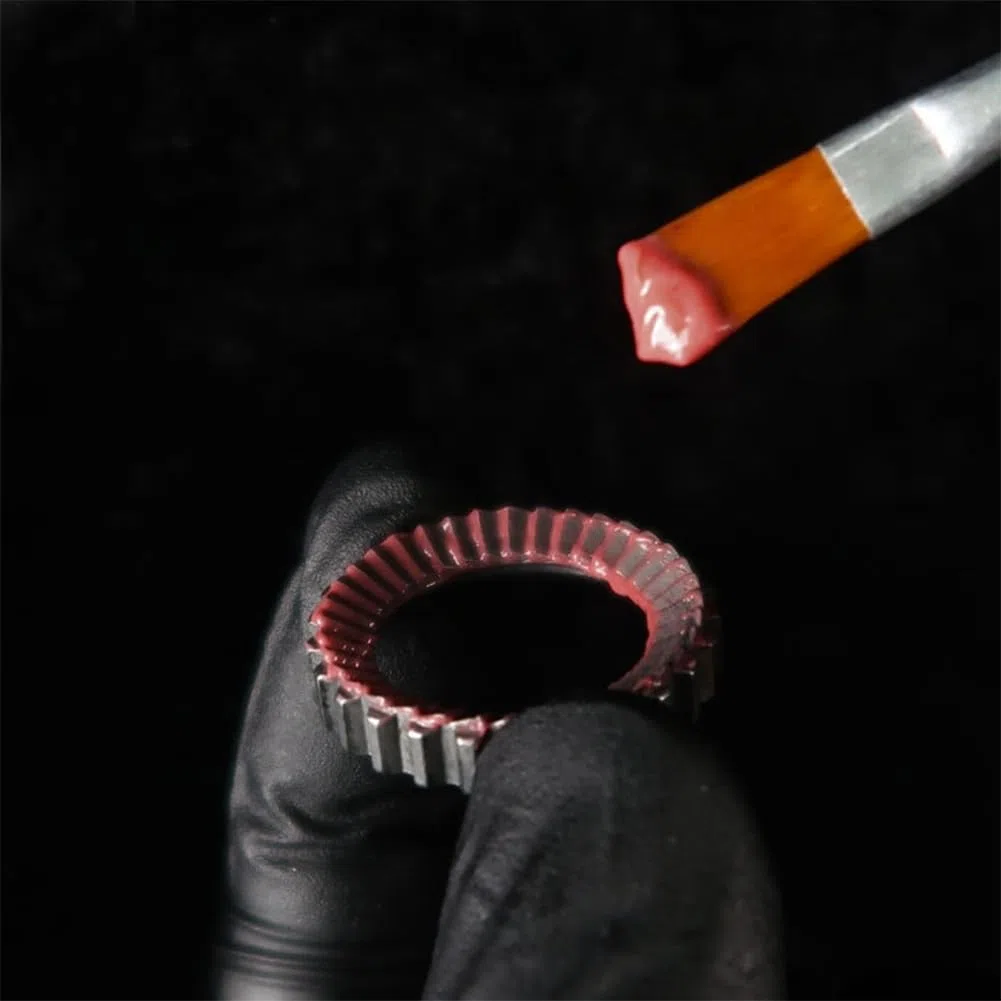 Grasso lubrificante rosso a cricchetto per bicicletta, 50 g, per sistema DT Swiss Hub, grasso ad alta lubrificazione a bassa viscosità per un coinvolgimento fluido per kit di riparazione bici