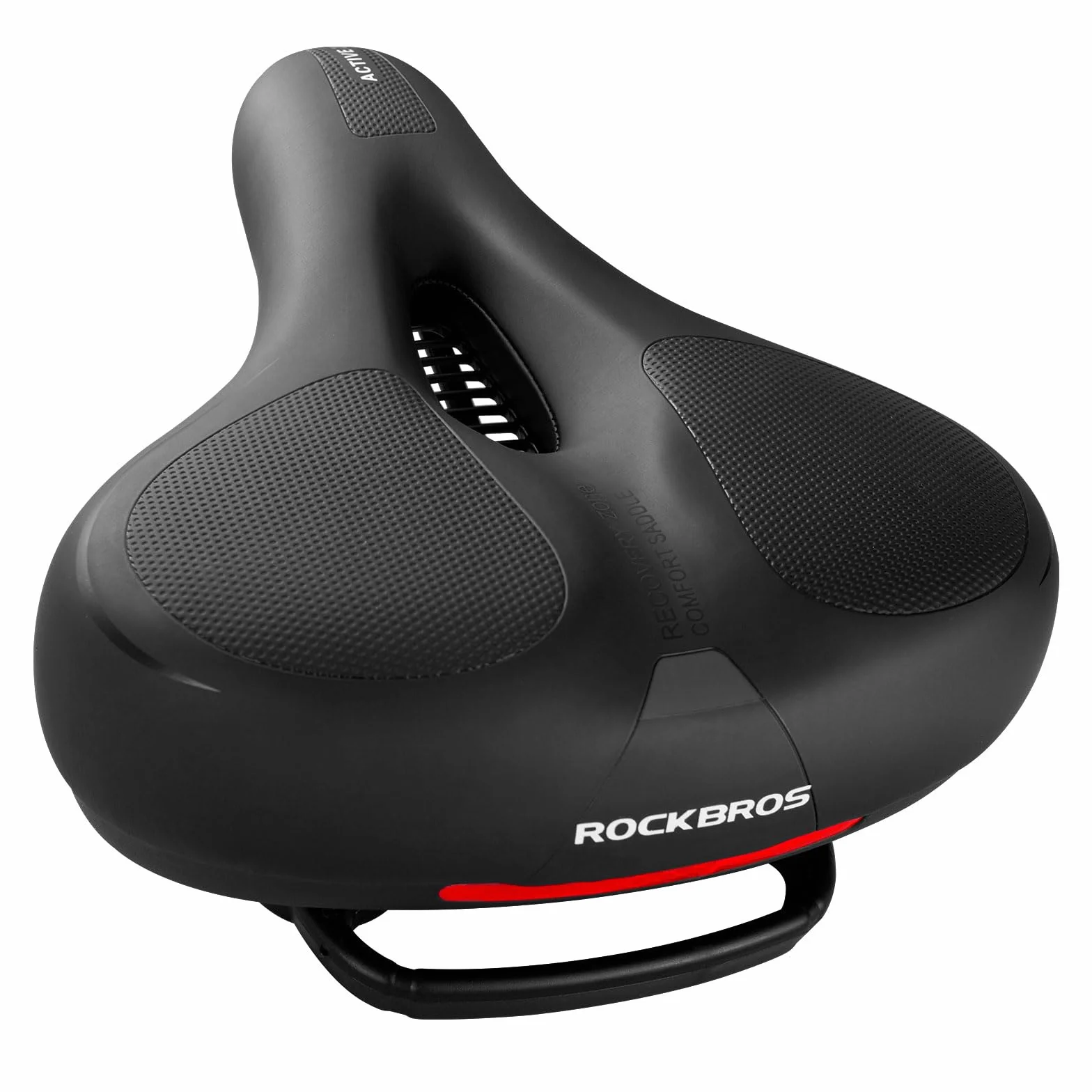 ROCKBROS Sella Bici Comoda in Gel, Ergonomica per MTB, Morbido Traspirante, 22x26cm, Accessori Bike