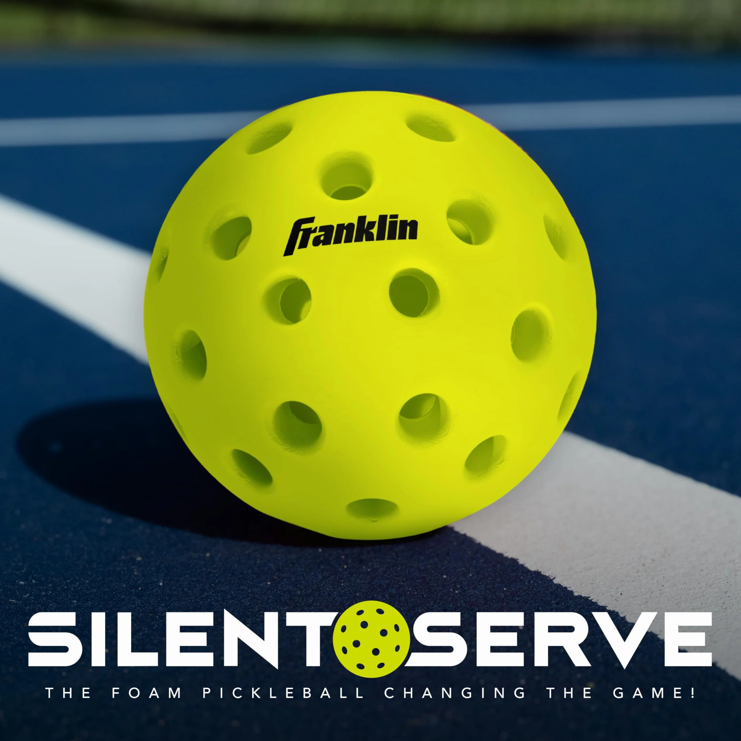 Franklin Sports Silent Serve Palline da Pickleball Silenziose Confezione da 3