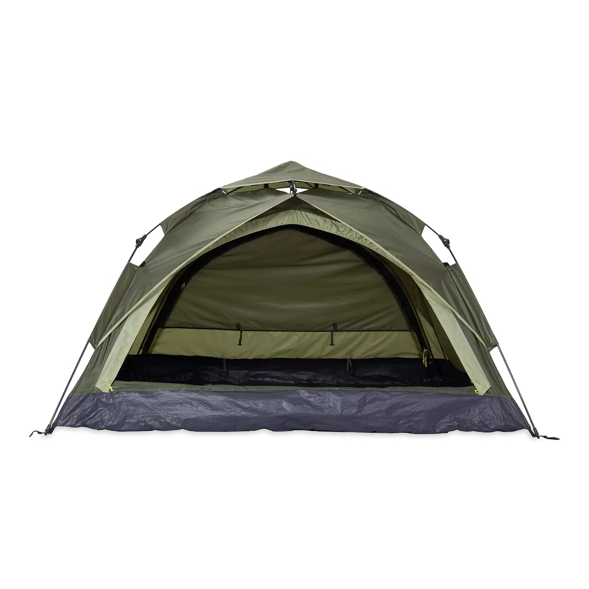 Lumaland Tenda da Campeggio | Tenda Pop Up Leggera | Tenda a Cupola per 2-3 Persone | Tenda Igloo per Trekking e Festival | Impermeabile 210x190x110cm | con 1 e 2 ingressi
