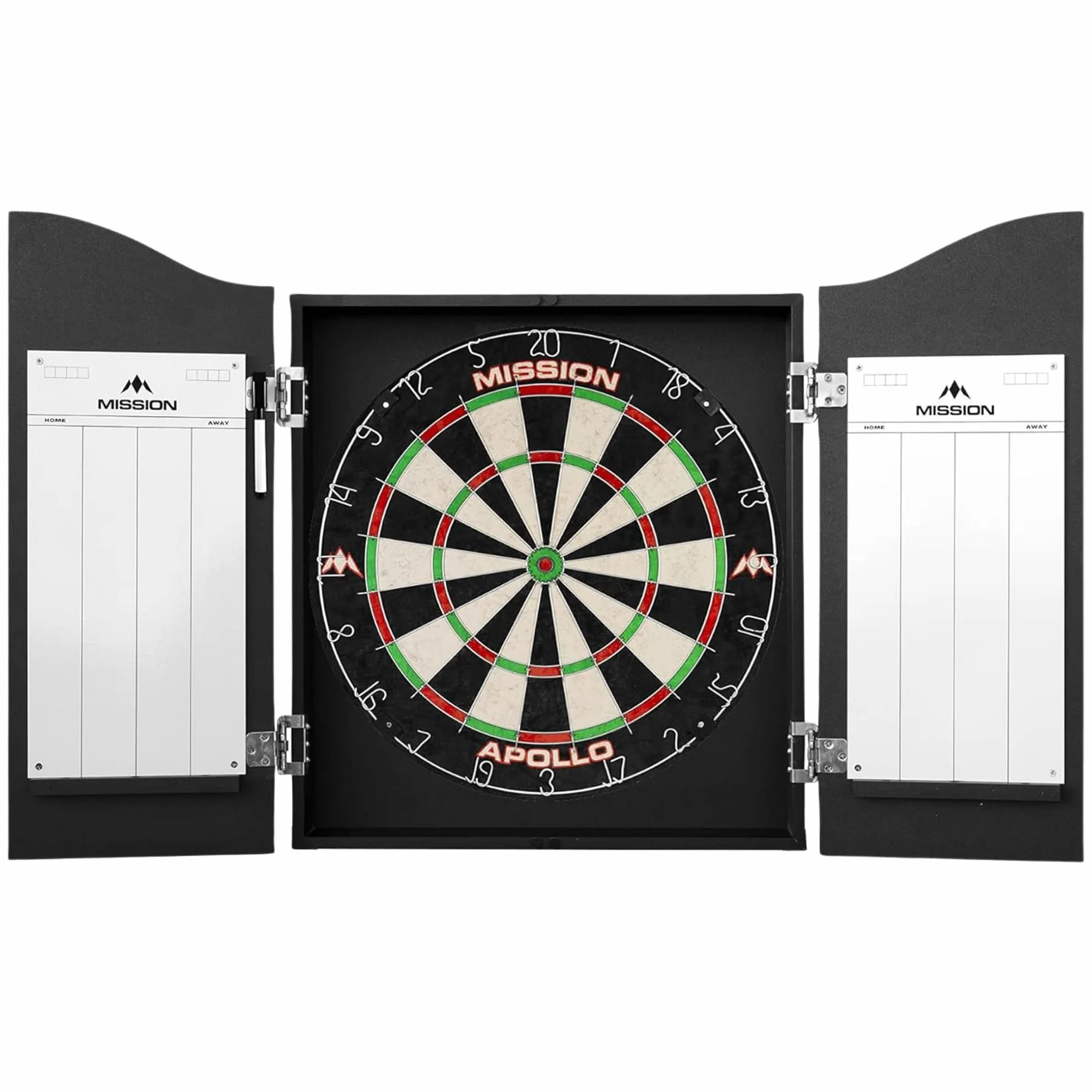Mission Home Darts Centre - Completo di Bersaglio Apollo e 6 Freccette