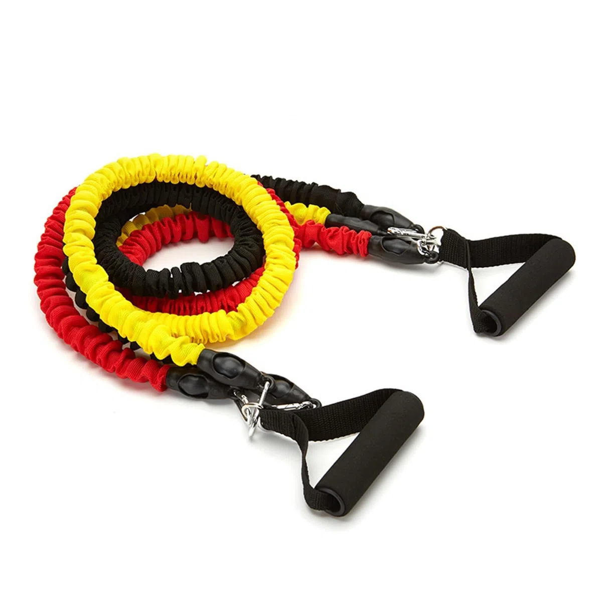 Corda da 120 cm for yoga, fasce di resistenza for il fitness, tubi for esercizi, allenamento pratico, corda elastica for