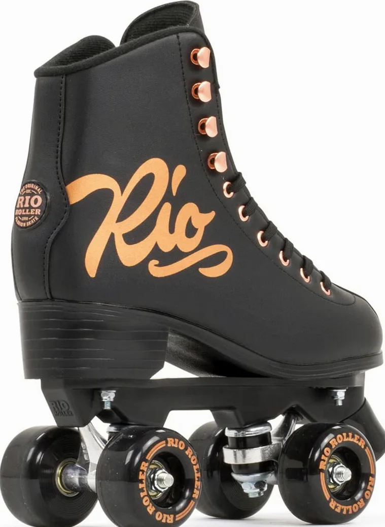 Rio Roller Rose Quad Skates, Pattini da Pattinaggio Bambini. da Ragazzi, Unisex