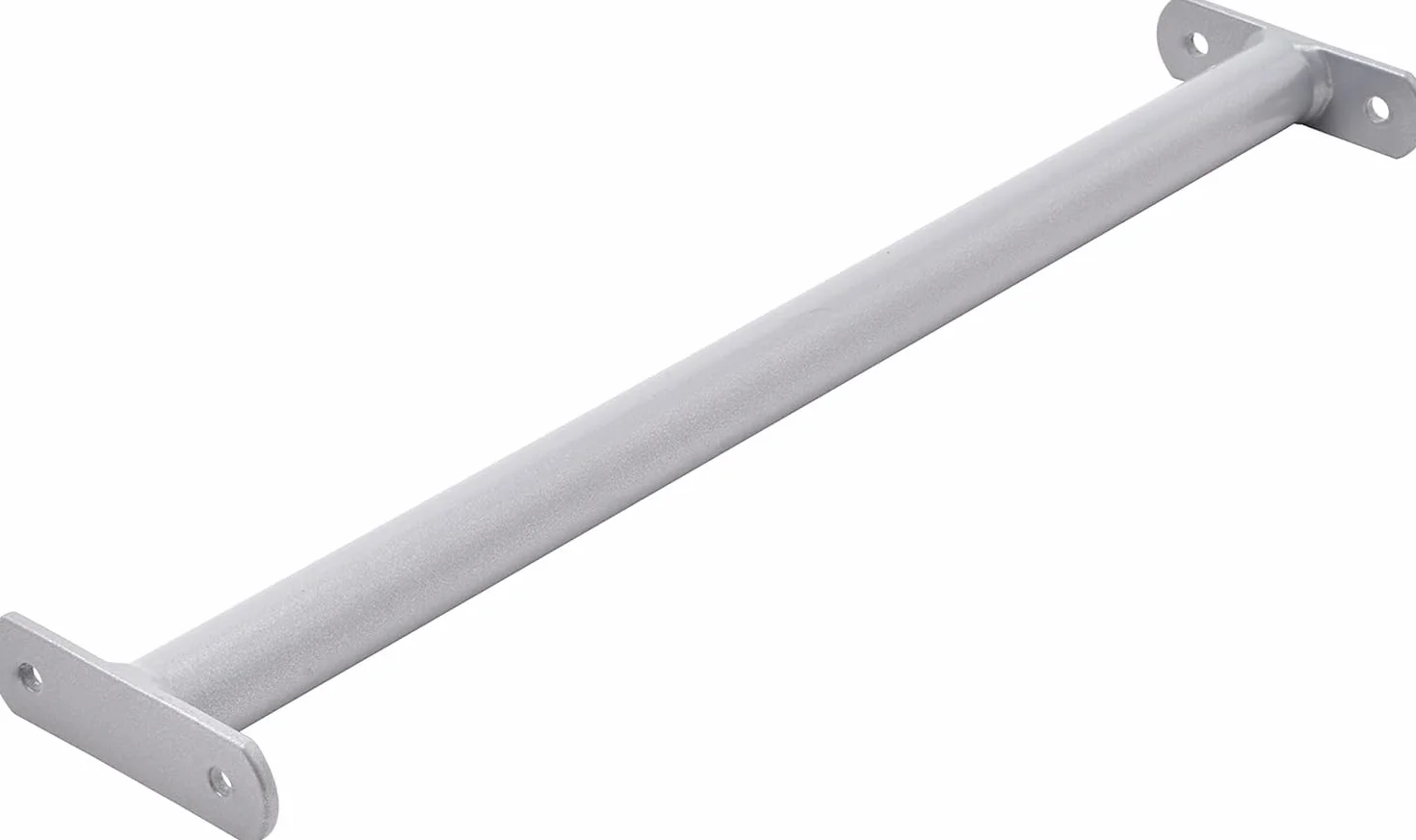 Asta da ginnastica in metallo 90 cm grigio per altalena arrampicata parchi giochi