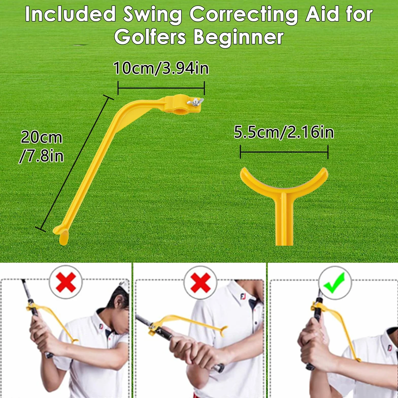 TTCB Sports Rete da Golf 10x7FT con 6 palline, 1 correttore di oscillazione, Perfetta per interni ed esterni, Ideale per l'allenamento di swing e chipping in giardino o campo pratica (3x2,1x1,8m)