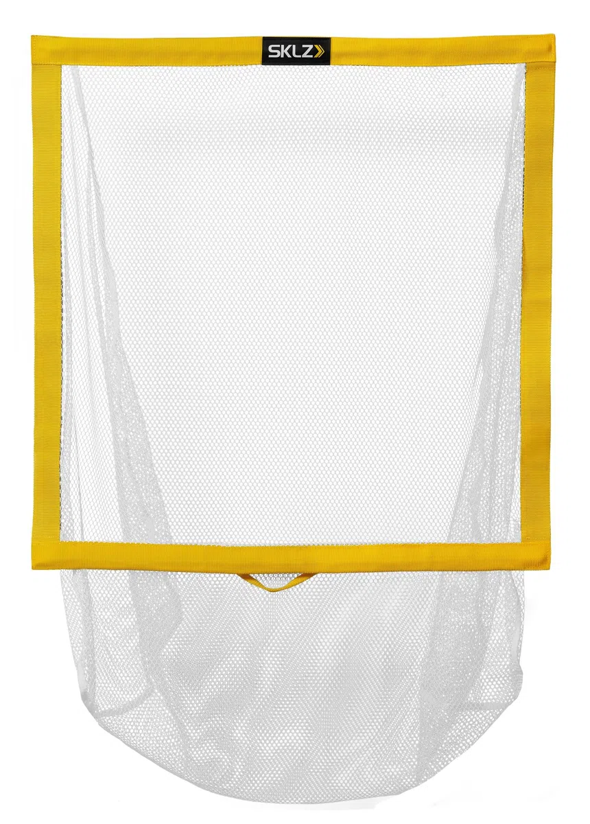 SKLZ Bump-N-Pass Trainer Unisex, Nero - Migliora tecnica di passaggio, limita movimento del braccio, rinforza forma corretta, fascia elastica regolabile, polsini imbottiti