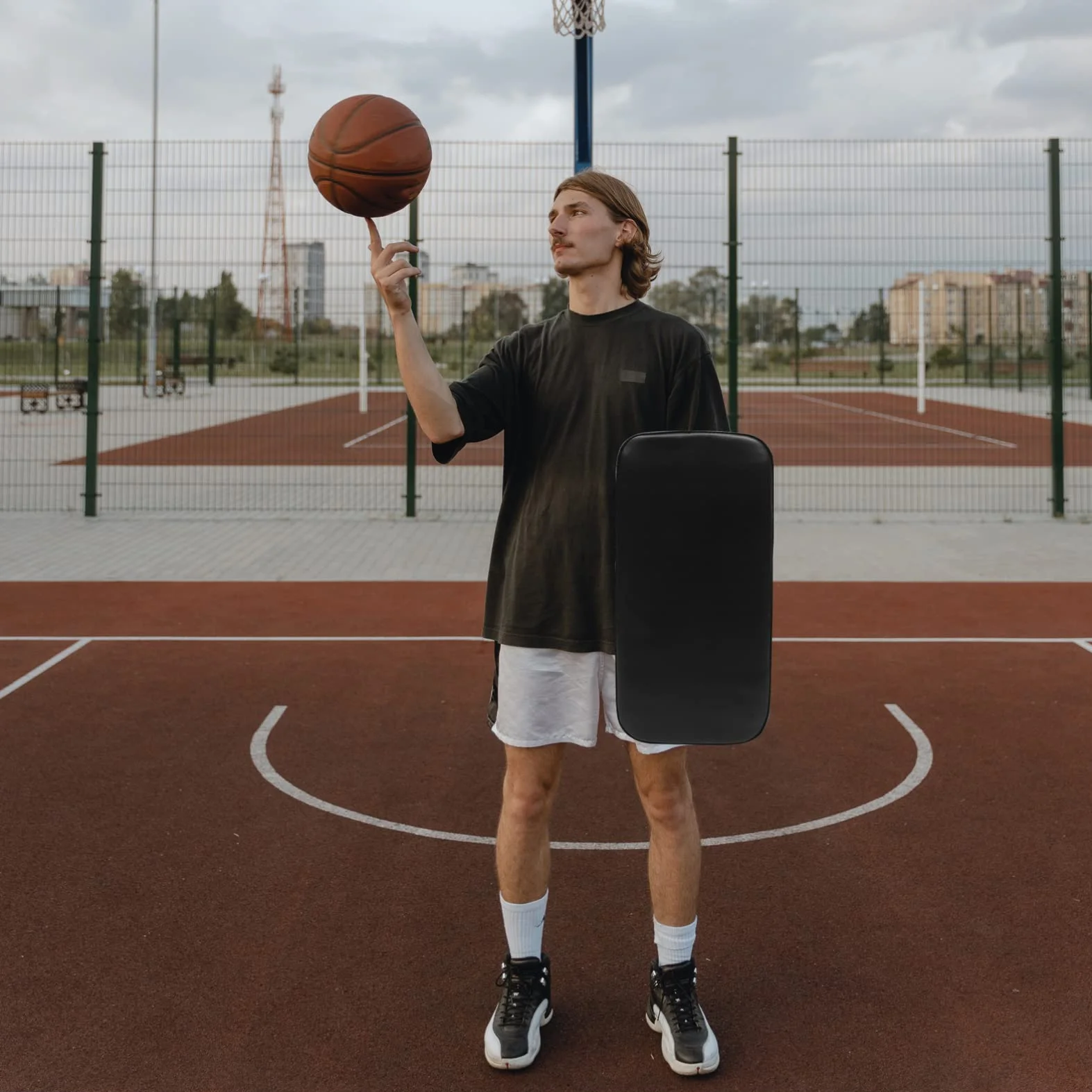 NOLITOY Cuscino Bloccante Allenamento Basket Tappetino Multi-Funzionale Antiscivolo