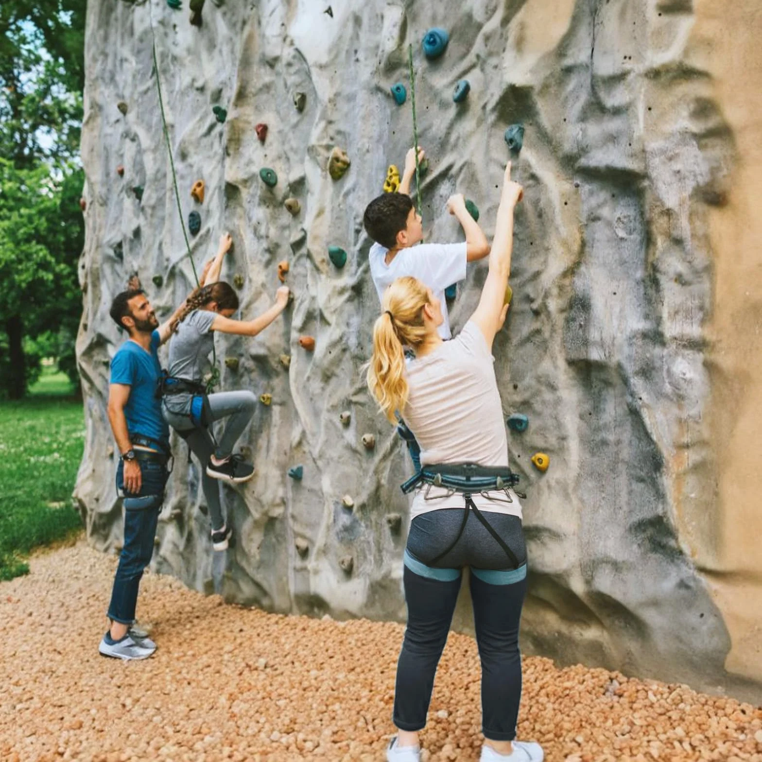 ALPIDEX 35 Prese l'Arrampicata | Incluse Viti, Dadi Autobloccanti | Dimensioni L, M, S | Set Partenza | Superficie Arrampicata 3-5 m² | Set Blocchi Arrampicata
