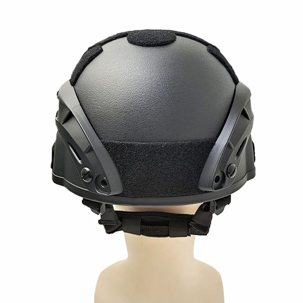 Elmetto Tattico Casco Militare Regolabile con Montaggio NVG per Airsoft Paintball