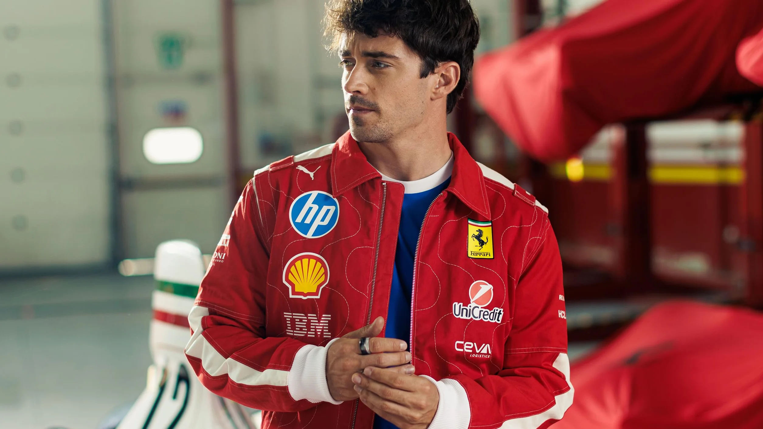 PUMA Scuderia Ferrari Monza 2025 Giacca Edizione Speciale - Rosso Corsa