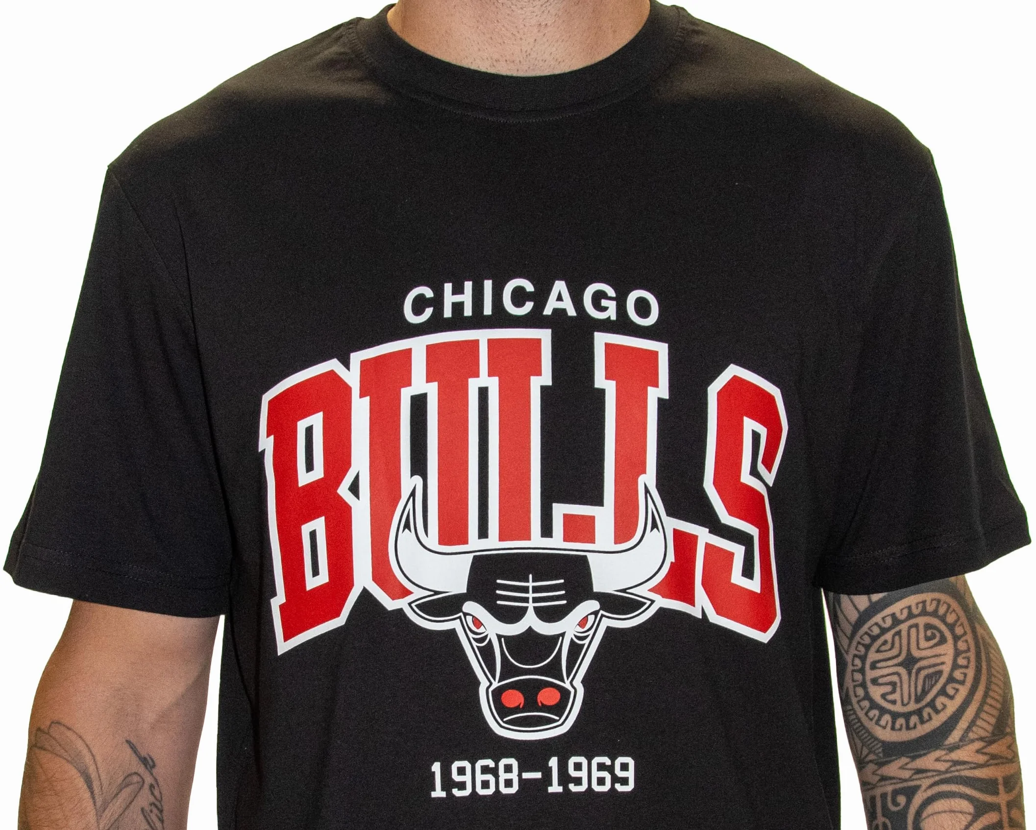 Mitchell & Ness Uomo T-Shirt NBA HWC Team Arch Print