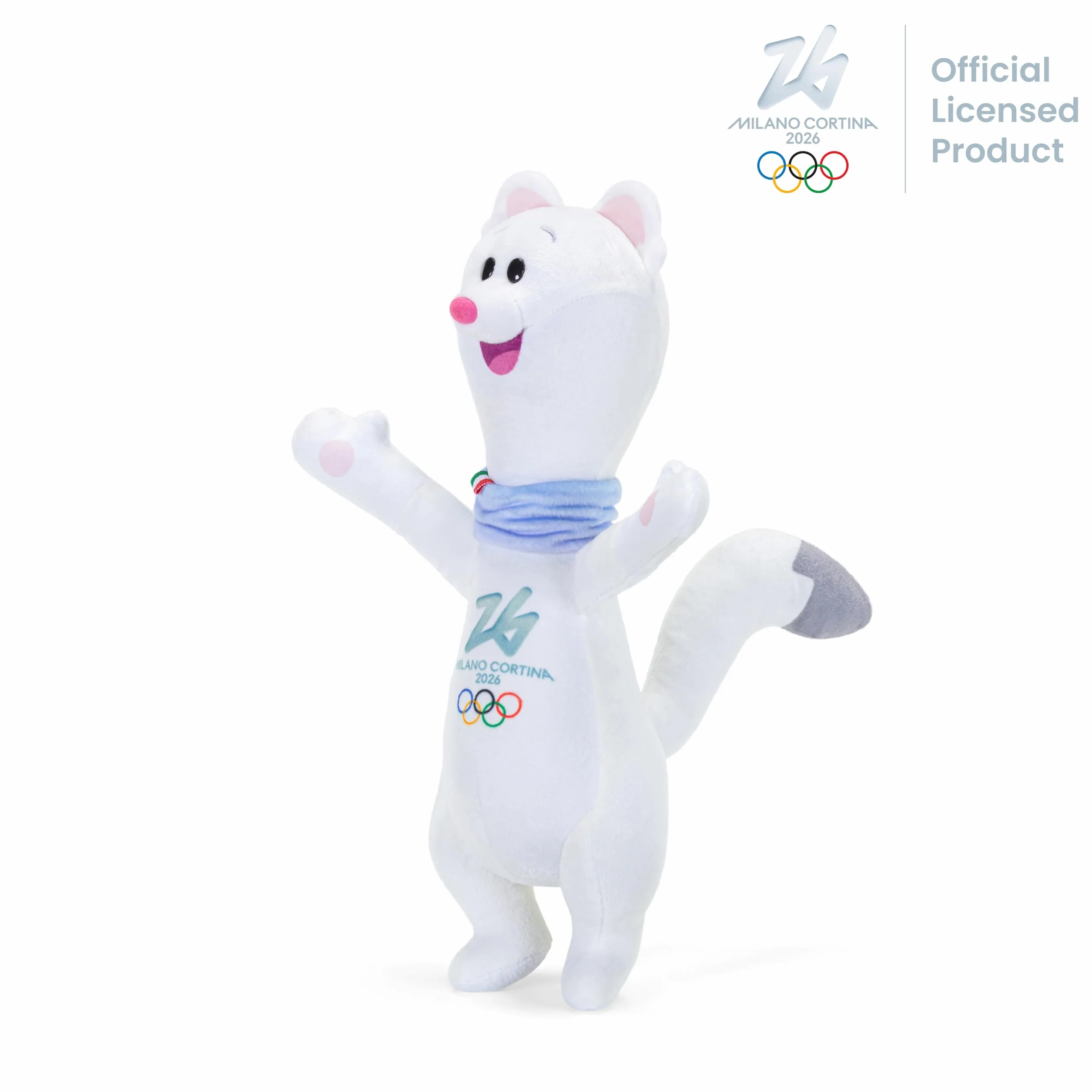Trudi Mascotte Giochi Olimpici Invernali Milano Cortina 2026 18x12x12 cm XS