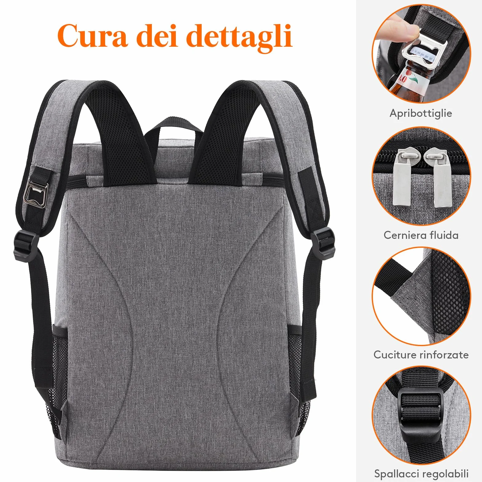 Lifewit Zaino Termico Impermeabile, Borsa Frigo Leggera a Prova di Perdite per Lavoro Picnic Spiaggia