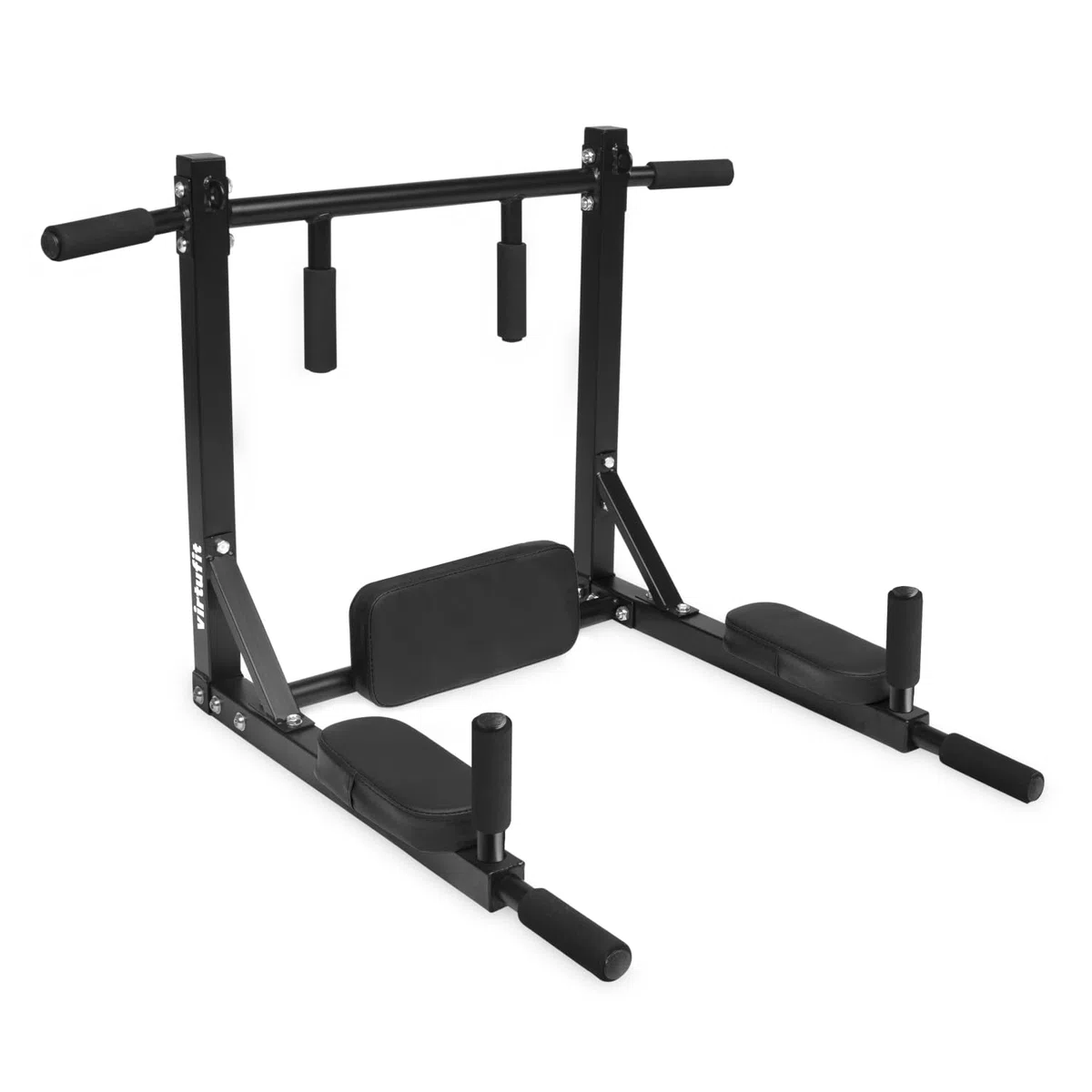 VirtuFit Barra di trazione per montaggio a parete - Stazione dip multifunzione - Attrezzature per l'allenamento