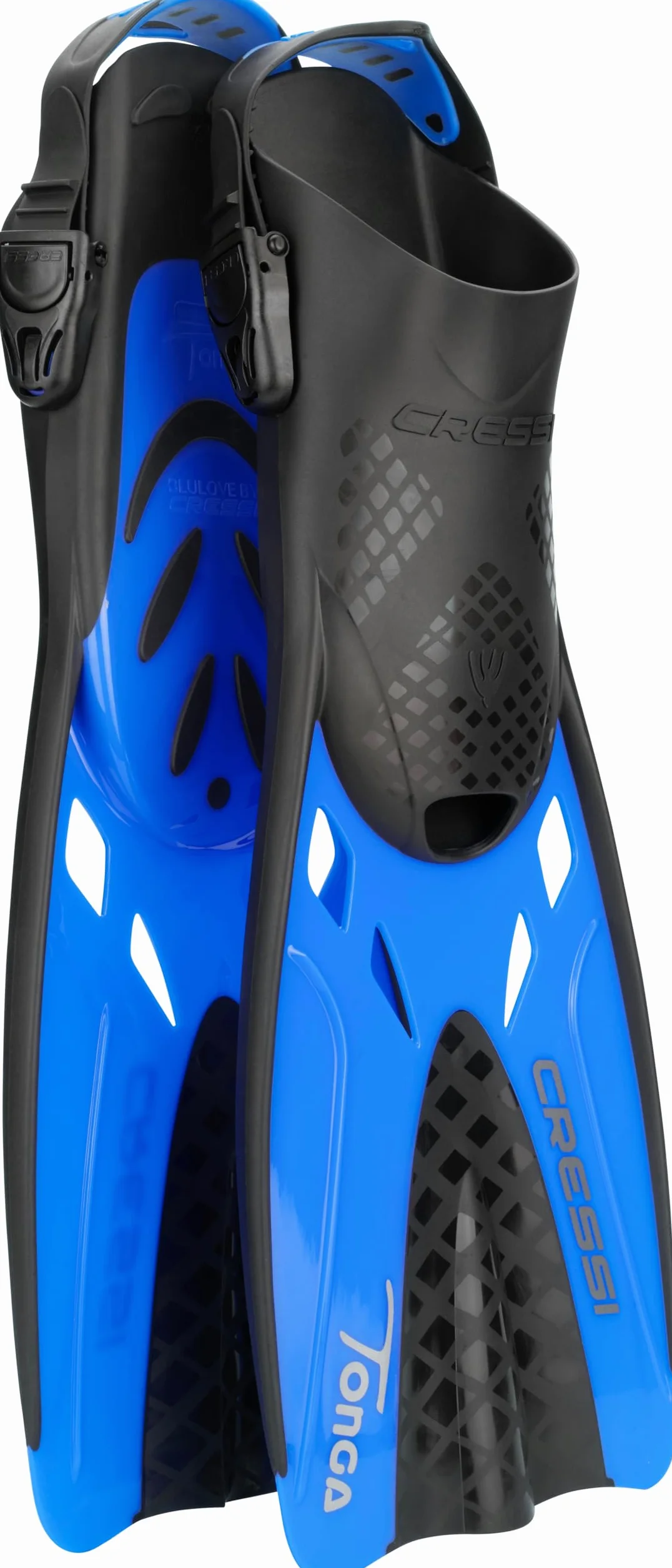 CRESSI Tonga Fins Set - Regolabili Scarpetta Aperta Pinne Corte Leggere